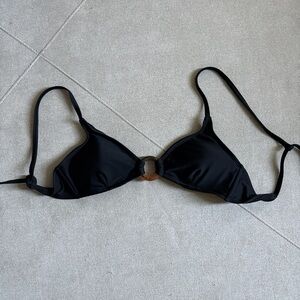 Black Triangle Bikini Top